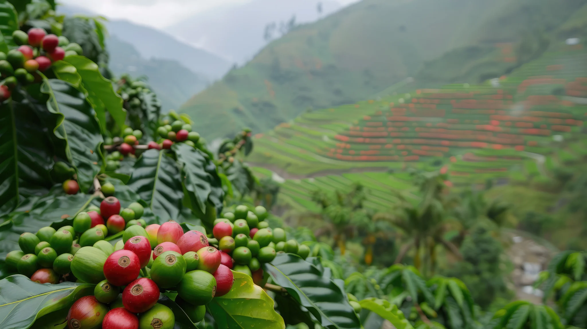 Nuestro café nace en las montañas donde los Andes se encuentran con la selva peruana.