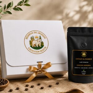 IDEAL PARA REGALO: PACK OFFICE & FAMILY 225 GR CON CAFETERA FRANCESA